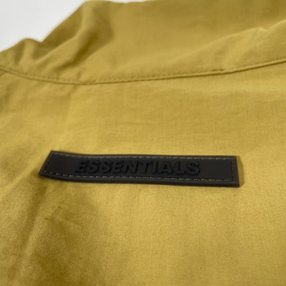 FOG ESSENTIALS Olive Green Half Zip Track Jacket - Picture 5 of 7
